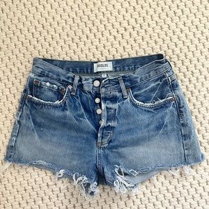 AGOLDE Parker cutoff shorts